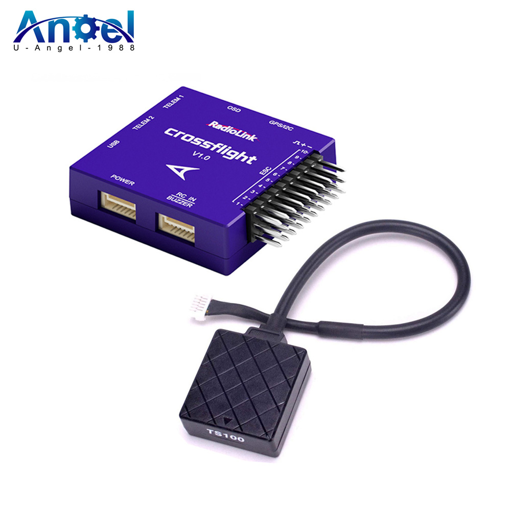 Drone Power Distribution Board - Radiolink เครื่องควบคุมการบิน, M8N จีพีเอส10 PWM ช่องสำหรับโดรนเฮลิคอปเตอร์เครื่องบินเฮลิคอปเตอร์