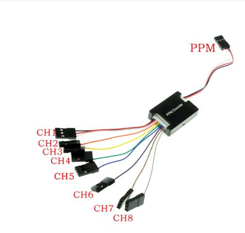Drone Power Distribution Board - PWM ถึง PPM Encoder Switcher สำหรับ