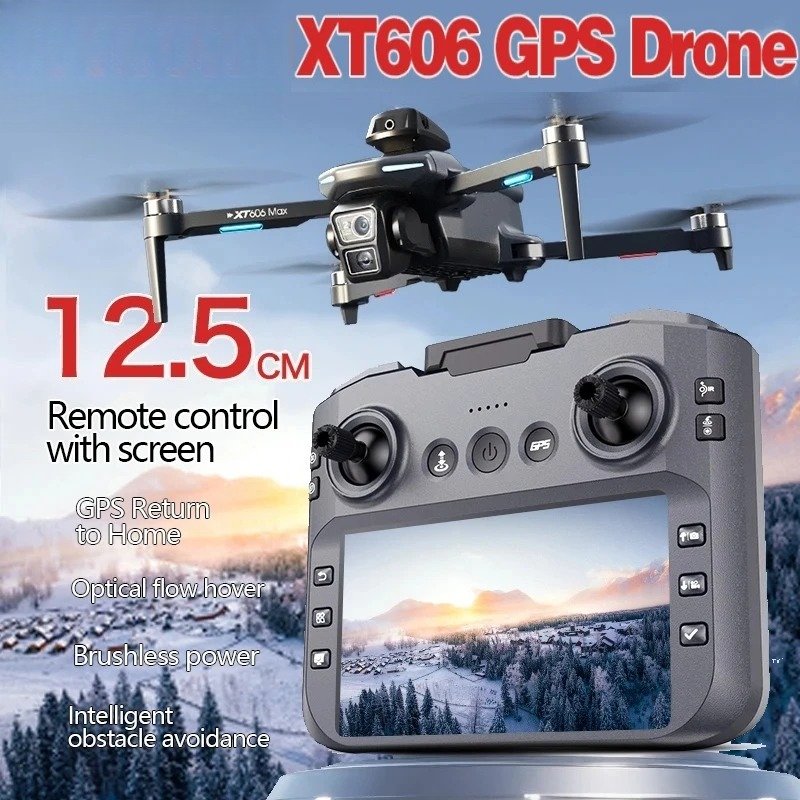 Jjrc Drone X12 - โดรน XT606 MAX GPS รุ่นดั้งเดิม กล้อง