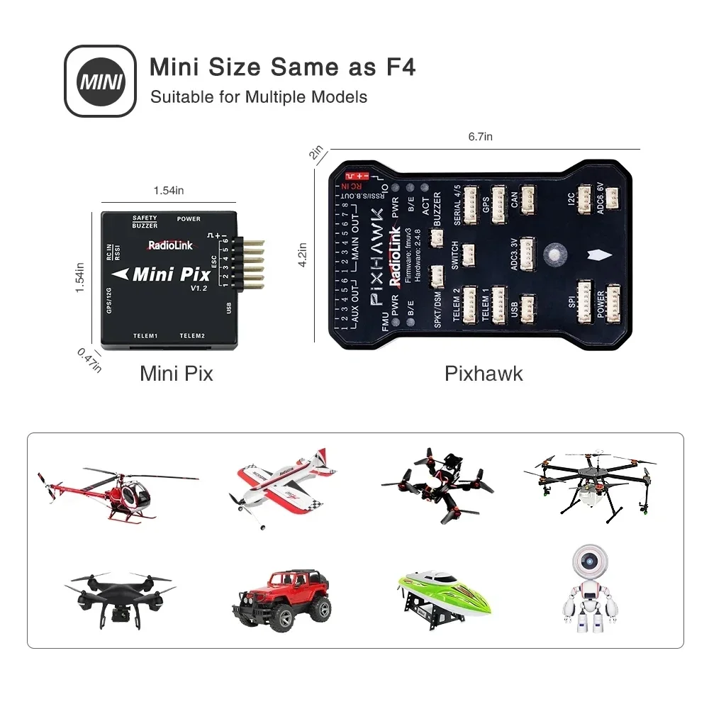 Radiolink New Mini PIX V1.2 ชุ - Drone Power Distribution Board บทวิจารณ์และราคา