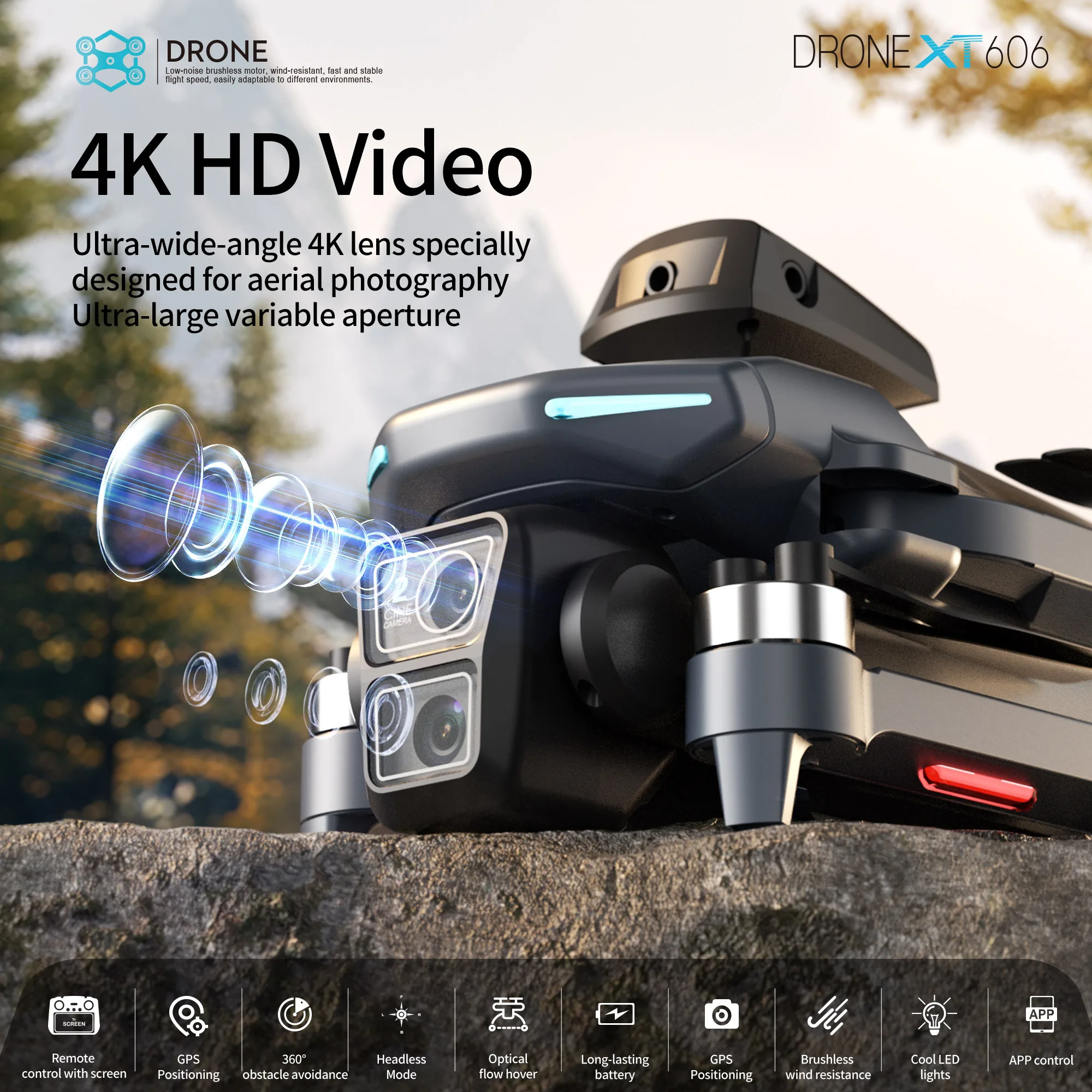 โดรน XT606 MAX GPS รุ่นดั้งเดิ - Jjrc Drone X12 บทวิจารณ์และราคา