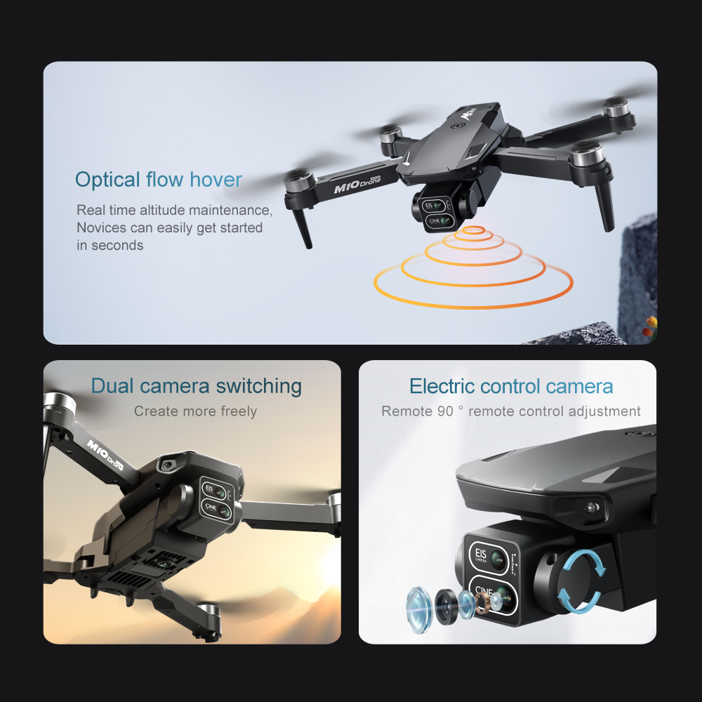 โดรนรุ่นดั้งเดิม M10 พร้อมรีโม - Jjrc Drone X12 บทวิจารณ์และราคา