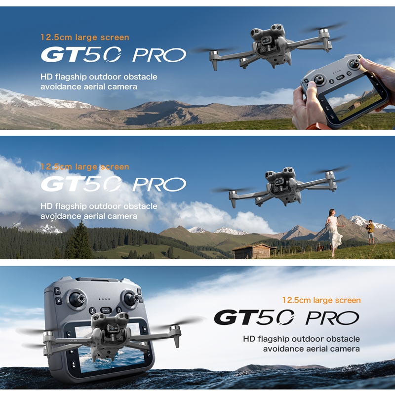 โดรน GT50 RC 8K HD ถ่ายภาพทางอ - Jjrc Drone X12 บทวิจารณ์และราคา