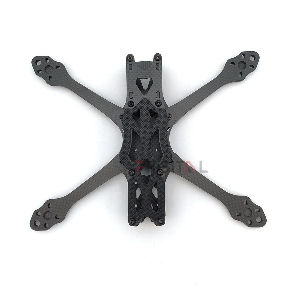 ชุดโครงควอดคอปเตอร์คาร์บอนไฟเบ - Drone Motor บทวิจารณ์และราคา